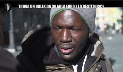 Trova Rolex e lo restituisce: la storia di Modou a Le Iene